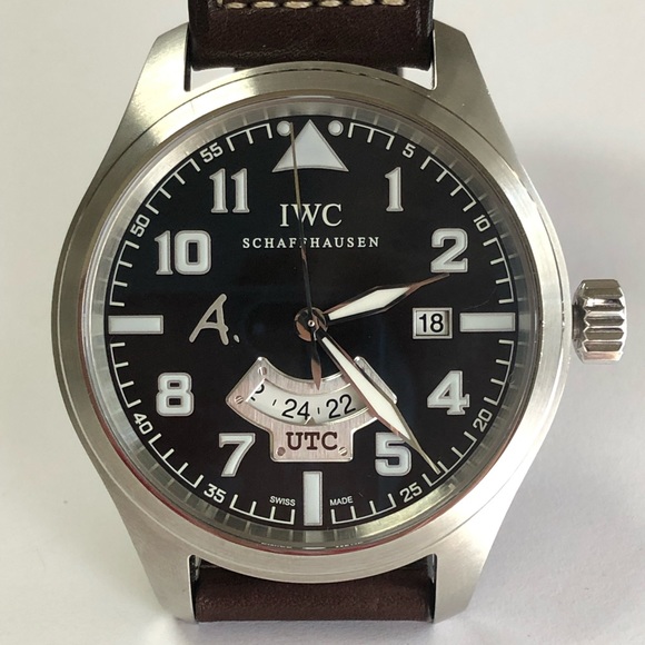 Authentic IWC SS Pilot’s Automatic Men Watch, Rare & Edition - Picture 1 of 2